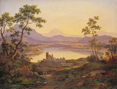 Italian Landscape by Joachim Faber
